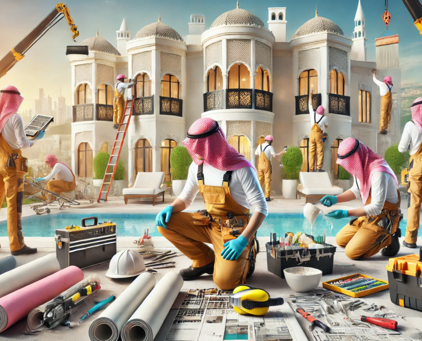مقاول ترميم فلل في جدة