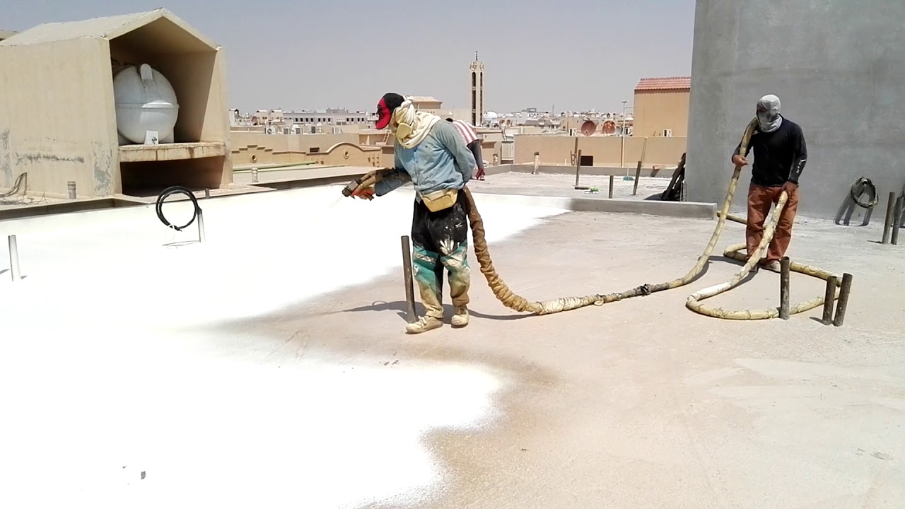 عزل اسطح فوم بمكة