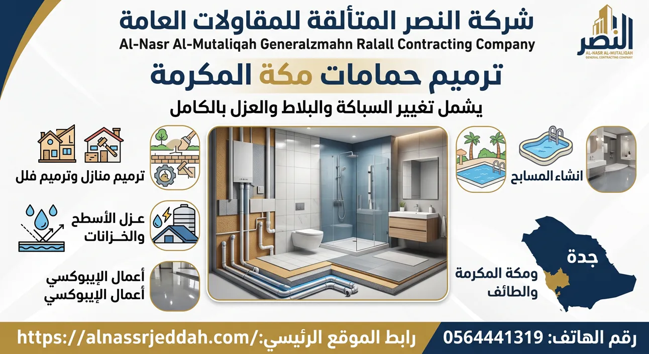 ترميم حمامات مكة المكرمة